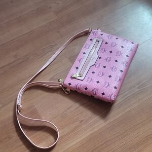 Pink Designer Crossbody Bag
